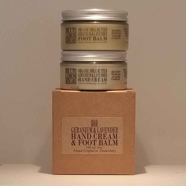 Hand Cream and Foot Balm Box