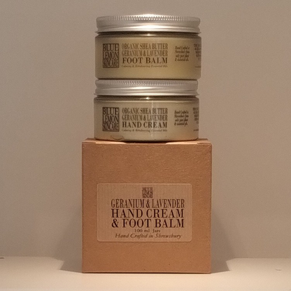 Hand Cream and Foot Balm Box