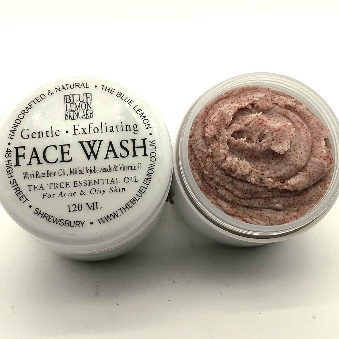 Gentle Exfoliating Face Wash with Jojoba Seeds 120ml