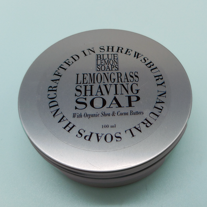 Gentle Shaving Soap and Nourishing Aftershave Balm Set