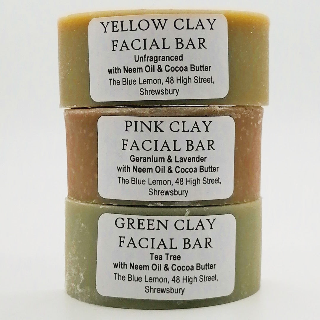 Neem Oil & Clay Face Wash Bar 50g
